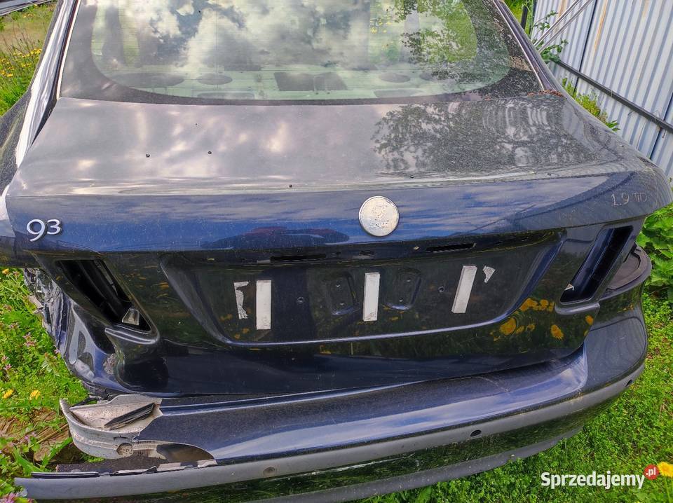 SAAB 93 KLAPA TYŁ POKRYWA SEDAN Zamość