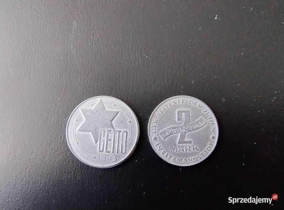 MonetyGetto Łódź 1943 Numizmatyka Żory