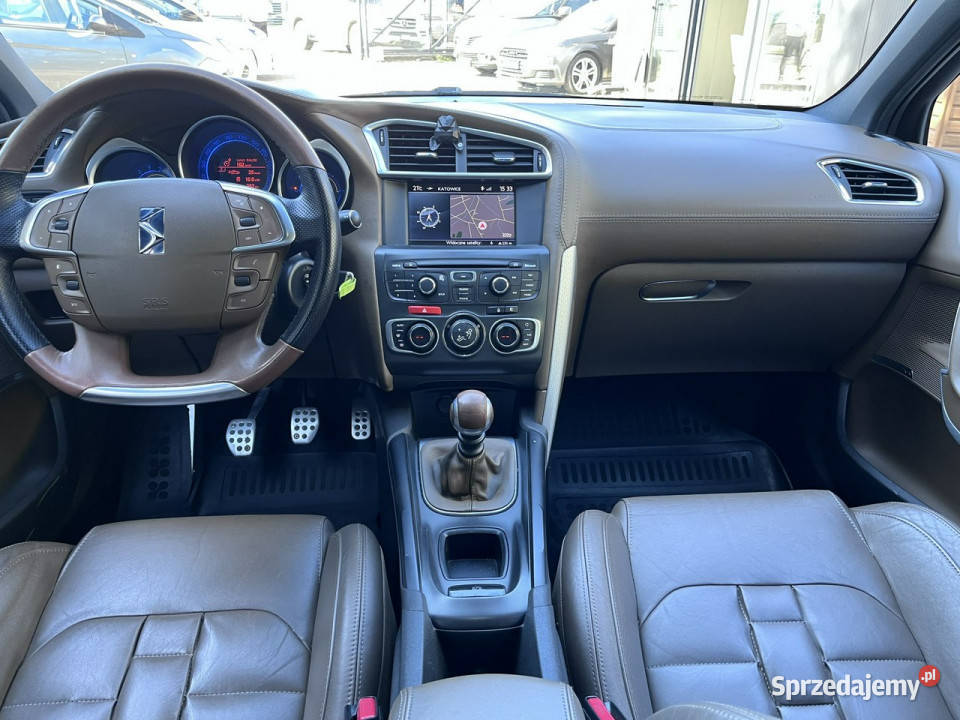 Citroen DS4 16 Salon Polska LED Skóry Xenon Navi aluminiowe felgi Częstochowa