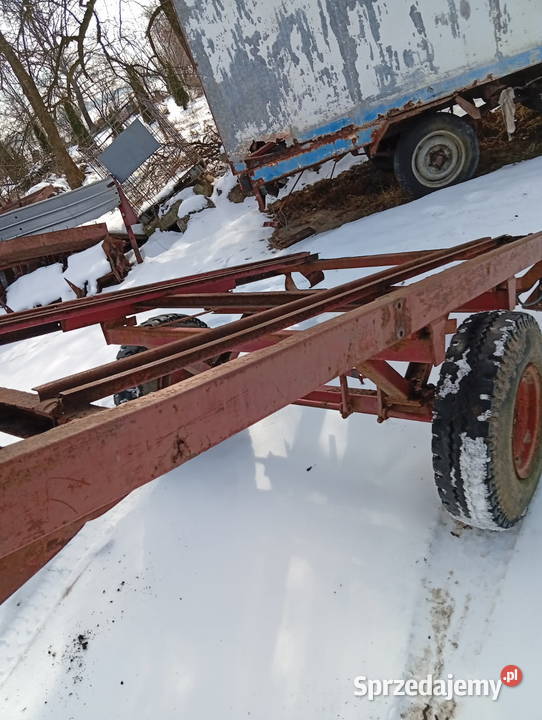 Przyczepa PodwozieOs HamowanaRamaZaczep nieuszkodzony podkarpackie