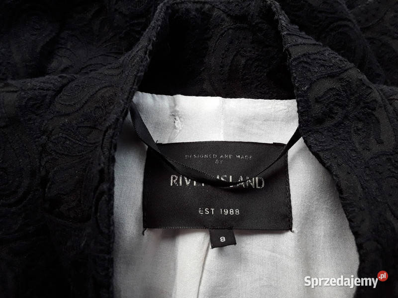 Czarny żakiet River Island r 836 Warszawa