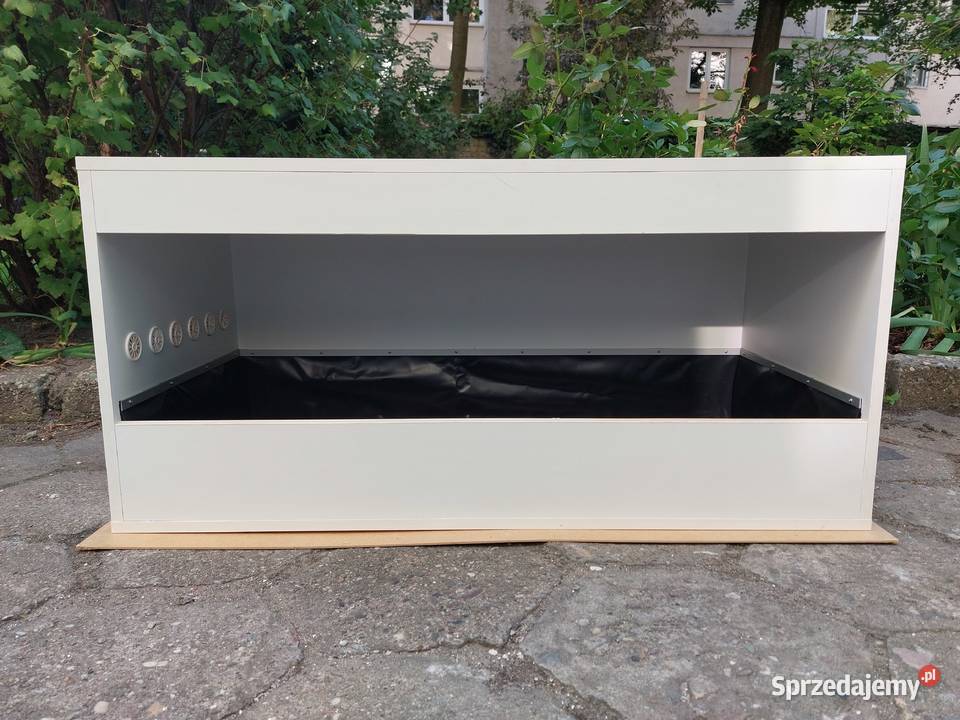 Terrarium z płyty meblowej 115x54x55 żółwia