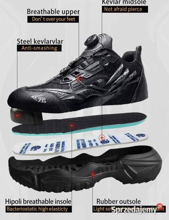Lekkie buty do pracy bhp Grudziądz
