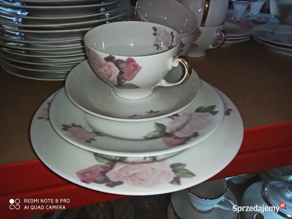 Cukiernica KPM Krister Sygnatura z lat 19041927 Porcelana i szkło