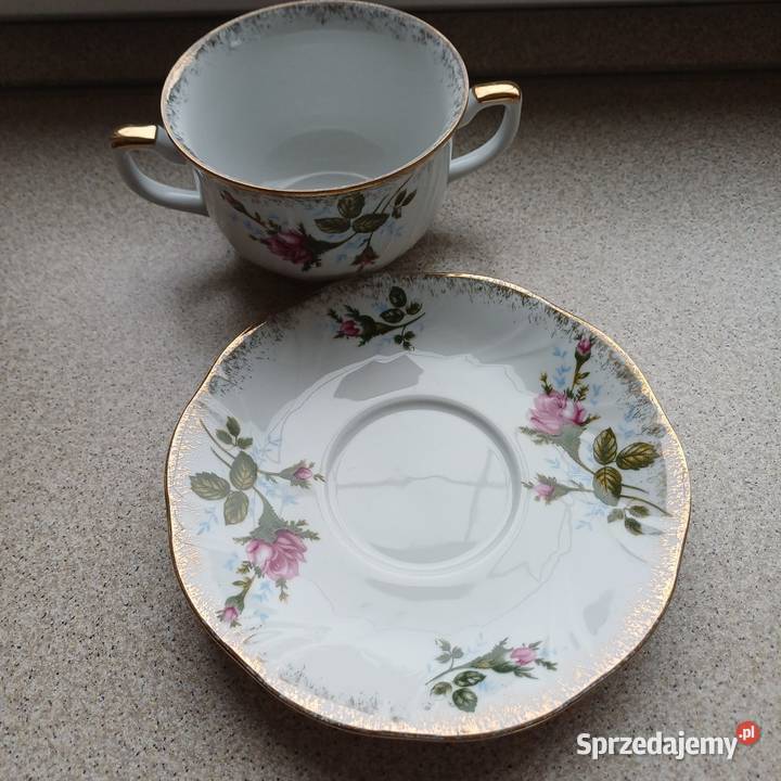 Bulionówka ze spodkiem flaczarka łódzkie Sieradz