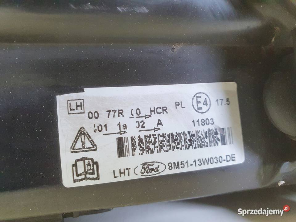 LAMPA LEWA Ford Focus II MK2 LIFT lewy przód osobowe Lampy przednie Chełm