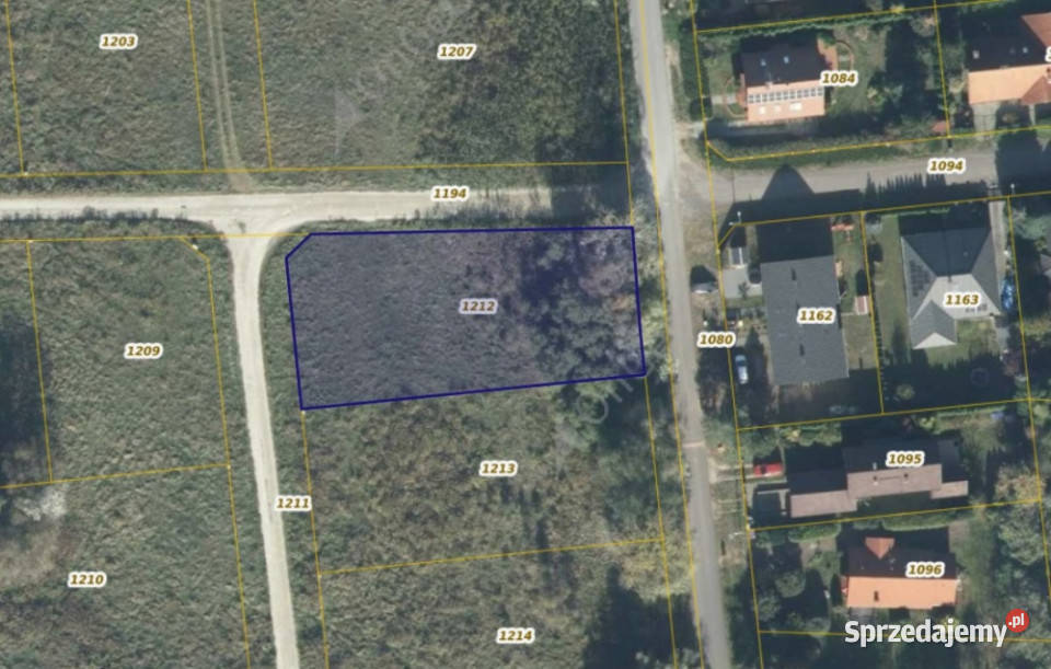 Działka 1212 w miejscowości Borówiec Nieruchomości Borowiec