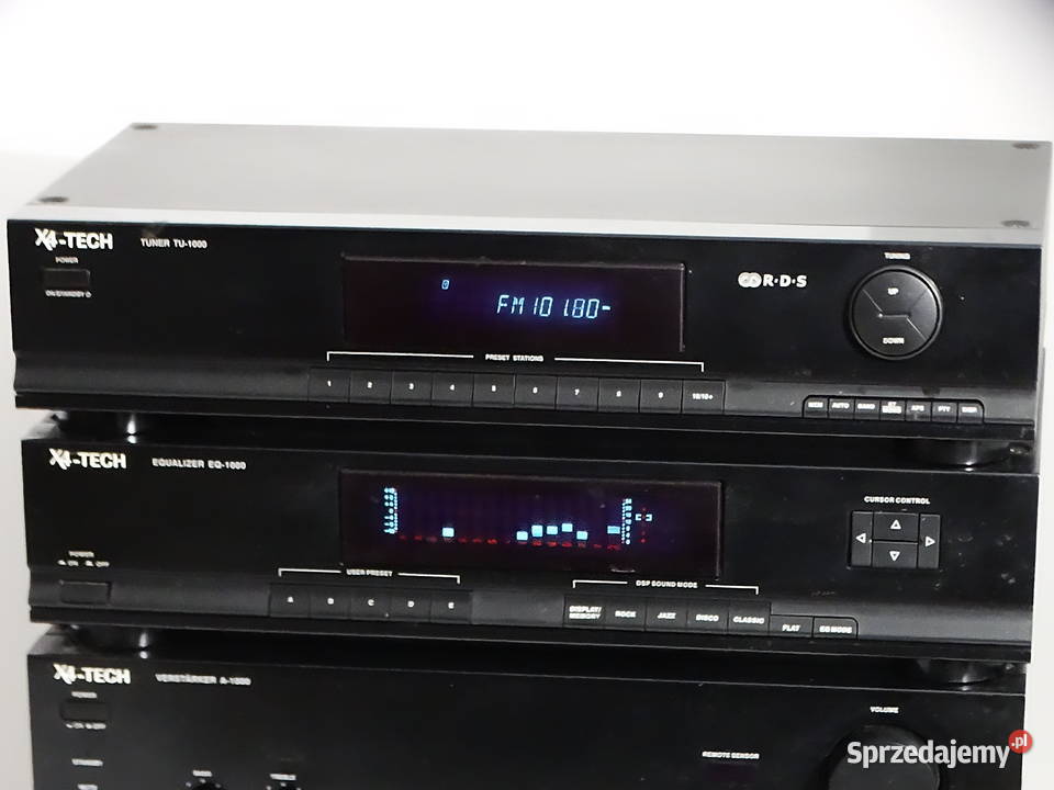 Zestaw audio X4TECH Tuner Equalizer Wzmacniacz Biłgoraj