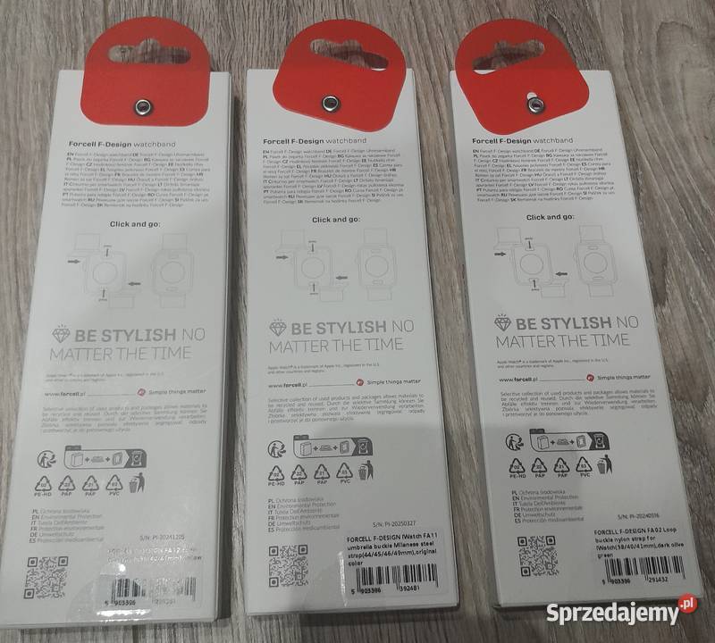 Pasek do Apple Watch 3 warianty