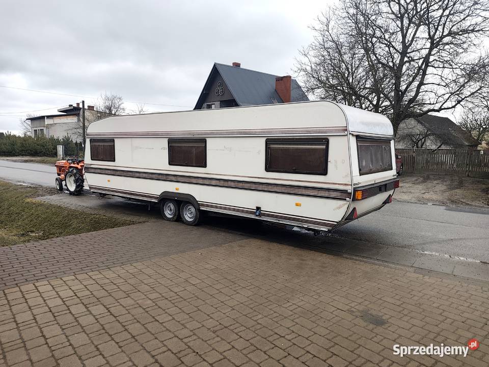 Przyczepa HOBBY 750 Stacjonarna Na działkę WC Wodzisław