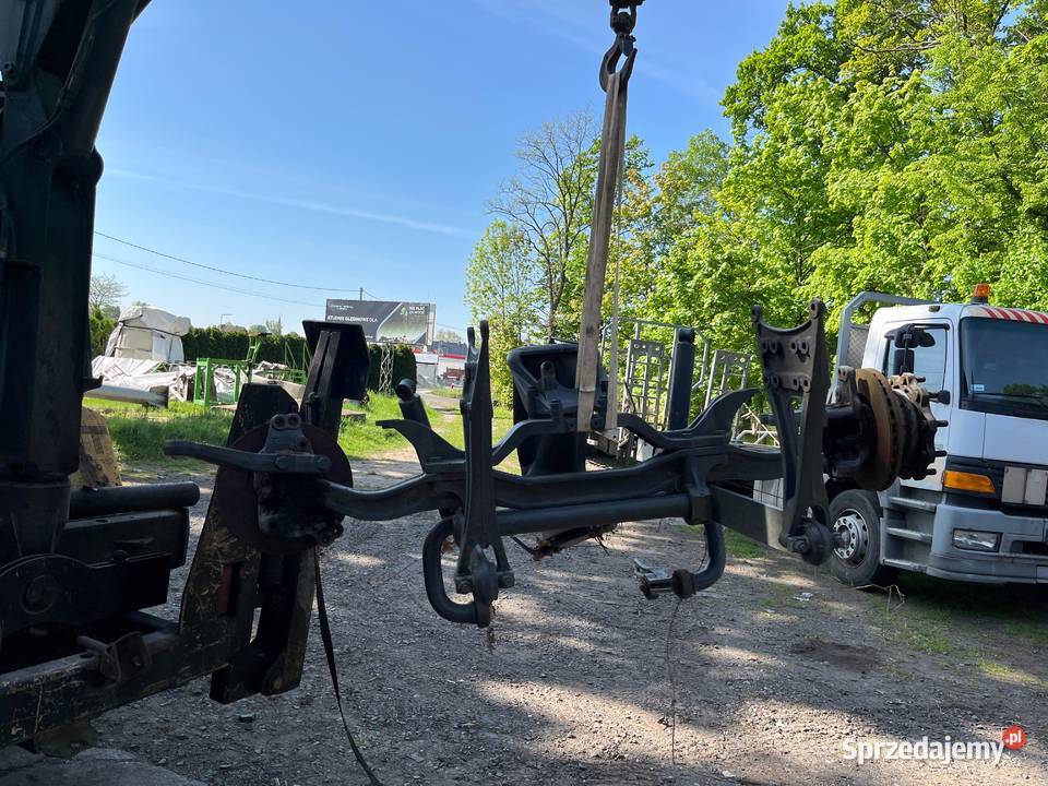 tylna oś skrętna atego axor actros 2633