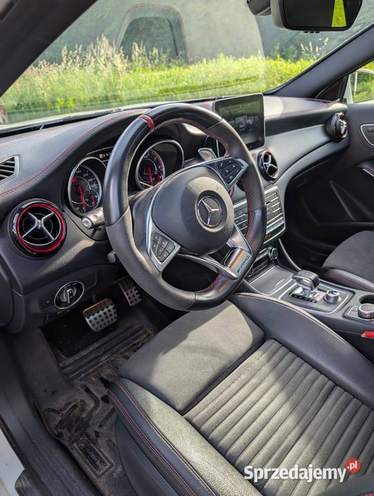 Mercedes GLA 45 AMG 2017r Poliftowy 381KM GLA dolnośląskie Wrocław