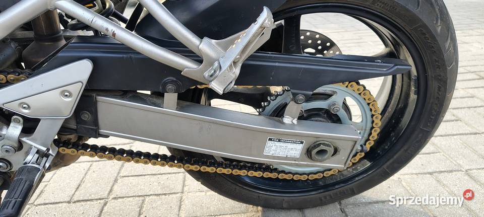 Yamaha FZ6N 2007 łańcuch mazowieckie Kołbiel