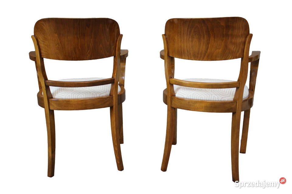 Para niepowtarzalnych foteli art deco renowacji Zielonka sprzedam