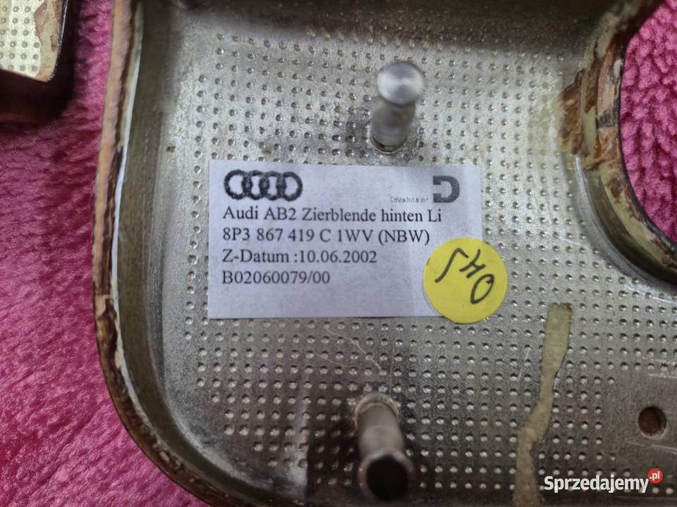 audi a3 8P decory drewno zachodniopomorskie Goleniów
