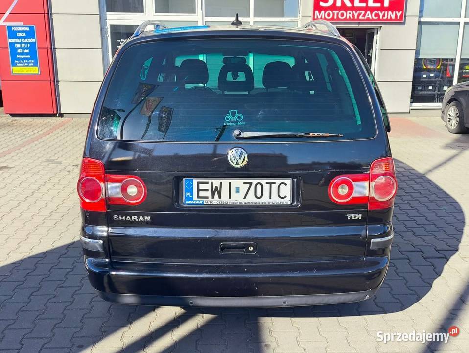 Sprzedam Vw Sharan 19 TDI 115 tempomat łódzkie Wieluń