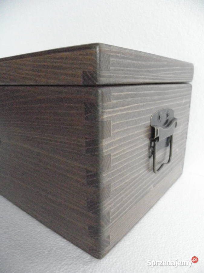 Kuferek skrzynka szkatułka drewniana Jastrzębie