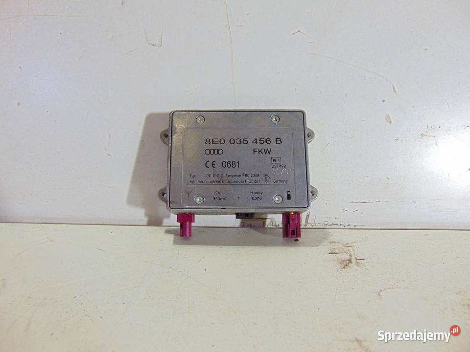 WZMACNIACZ ANTENY AUDI A6 C6 8E0035456B sprzedam