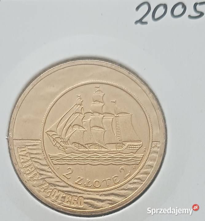 2 Historia monety polskiej Żaglowiec 2005 r Konin sprzedam