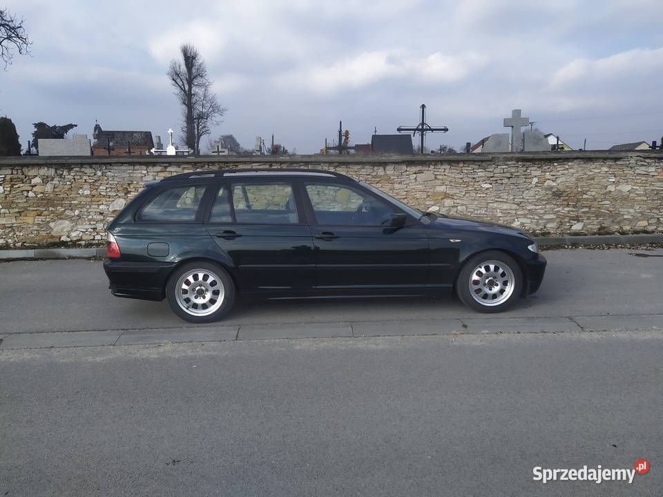 BMW E46 320d 150 zielony Ludynia