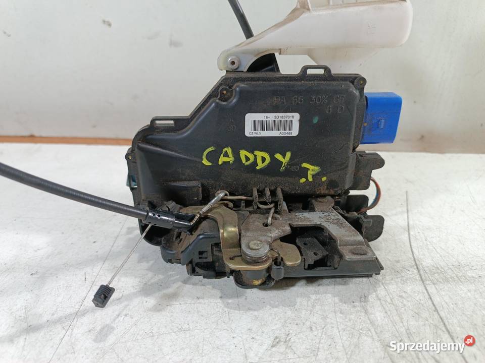 ZAMEK DRZWI PRAWY PRZÓD 9 PIN VW CADDY 19 TDI 2K