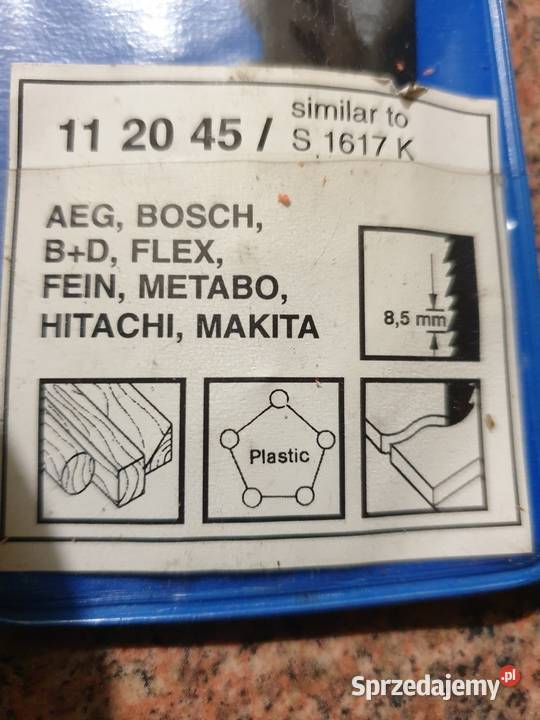 Brzeszczoty piła szablasta S1411DF S1617K śląskie