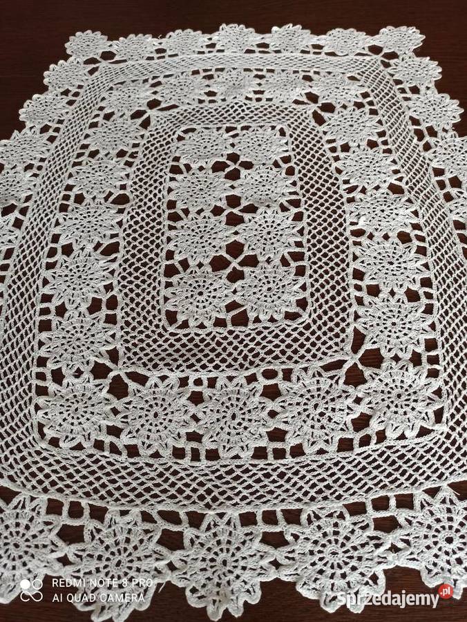 Serweta ręcznie robiona Serwety i serwetki Białystok sprzedam