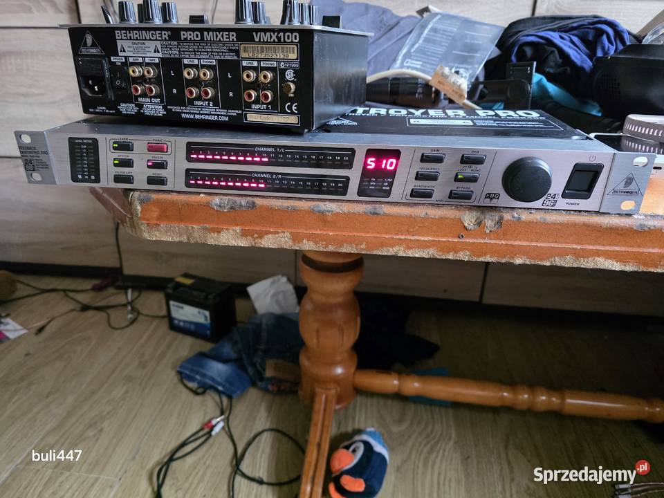 behringer feedback destroyer pro fbq2496 mikserym nagłośnienie Chełm Śląski