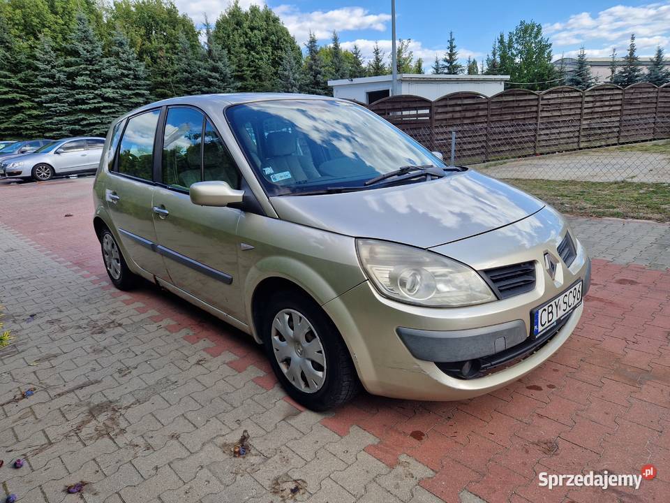 Renault Megane Scenic stan techniczny manualna kujawsko-pomorskie Bydgoszcz