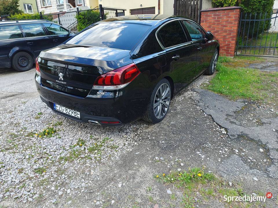 Peugeot 508 GT 20 180 automat Rok produkcji 2017 łódzkie Zgierz