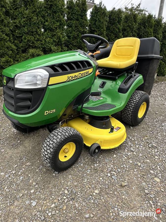 Traktorek kosiarka John Deere D125 małopolskie Tarnów