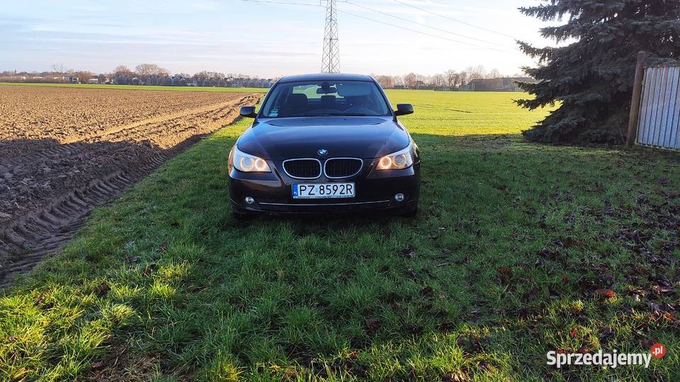 BMW 520D Sedan E60 2007r automat 177KM Gowarzewo sprzedam