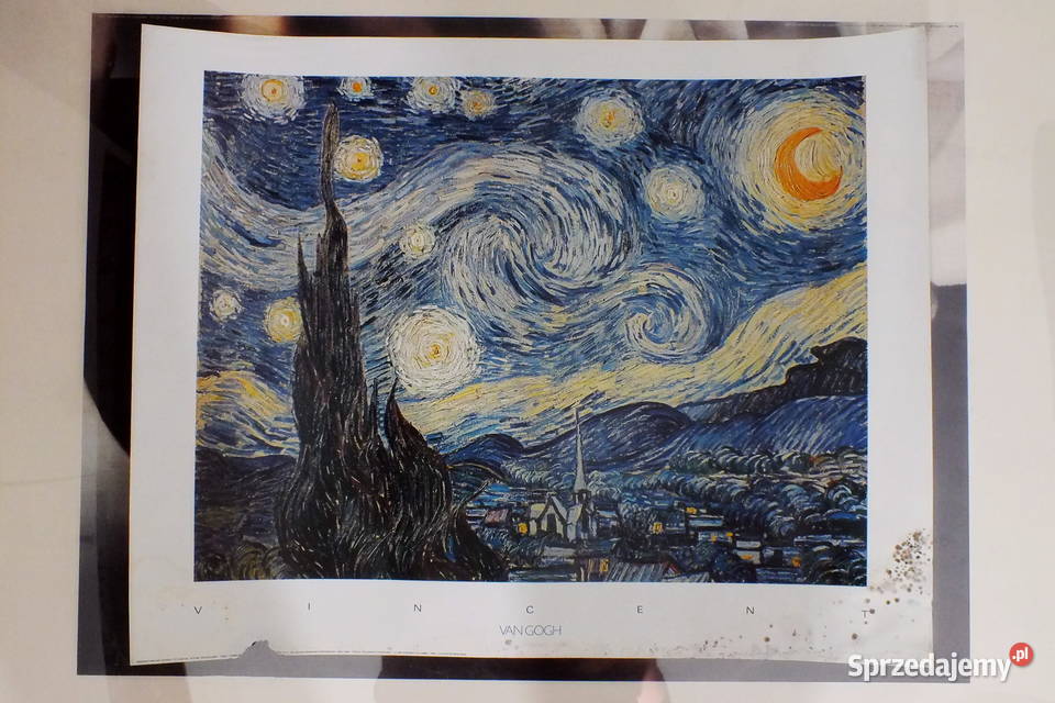 Vincent Van Gogh Gwiaździsta noc Malarstwo Lubin sprzedam