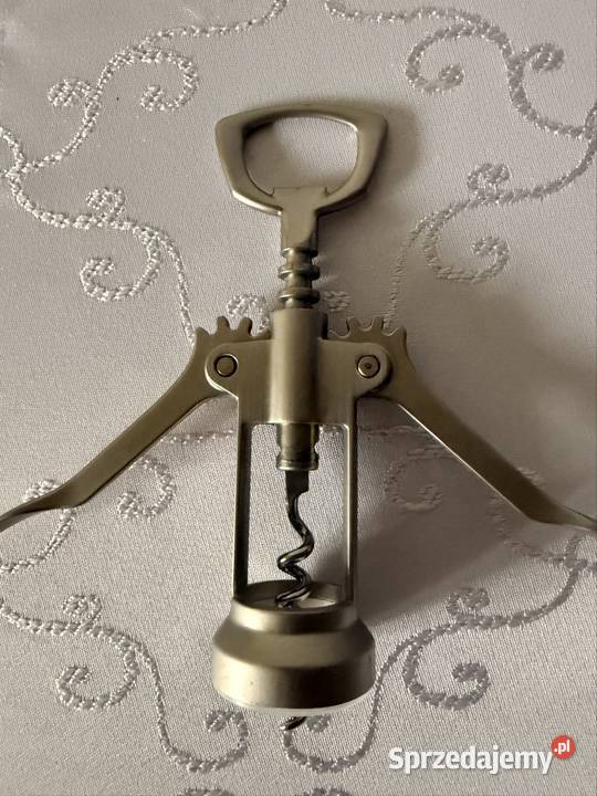 Korkociąg skrzydłowy metalowy motylkowy do wina Czerwionka-Leszczyny