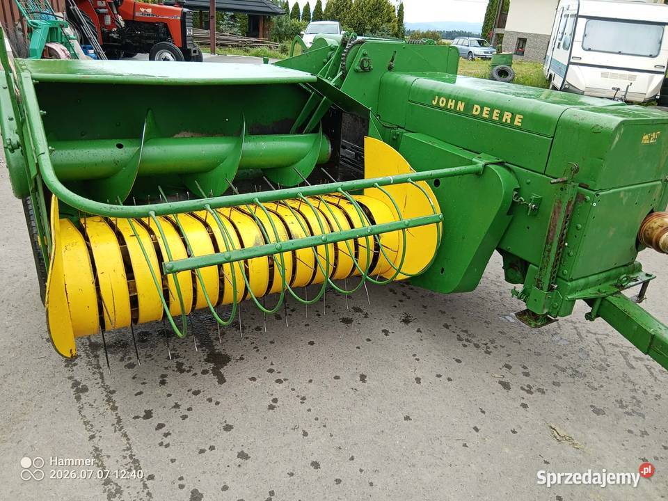 Sprzedam Prasa Kostkująca John Deere 224T małopolskie Łącko sprzedam