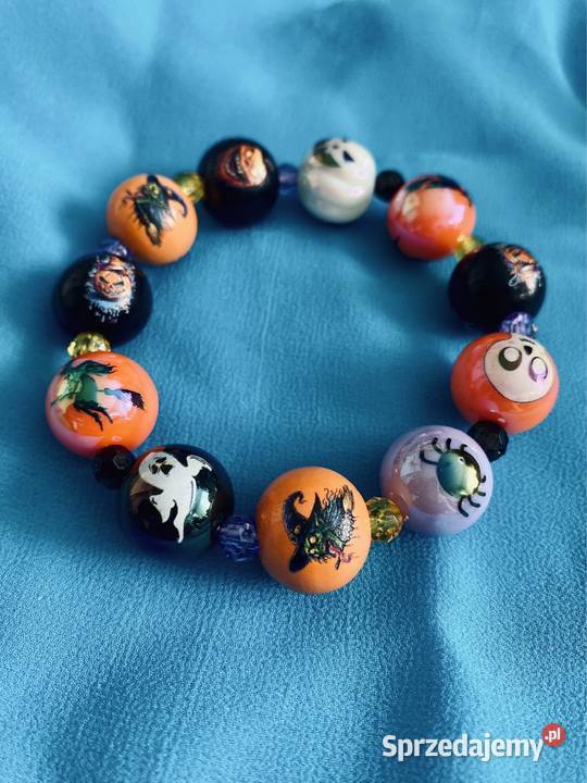 nowa unikatowa bransoletka motyw Halloween pomorskie Gdynia sprzedam