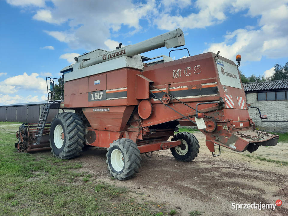 Kombajn LAVERDA L517 MCS heder z wózkiem Kozula