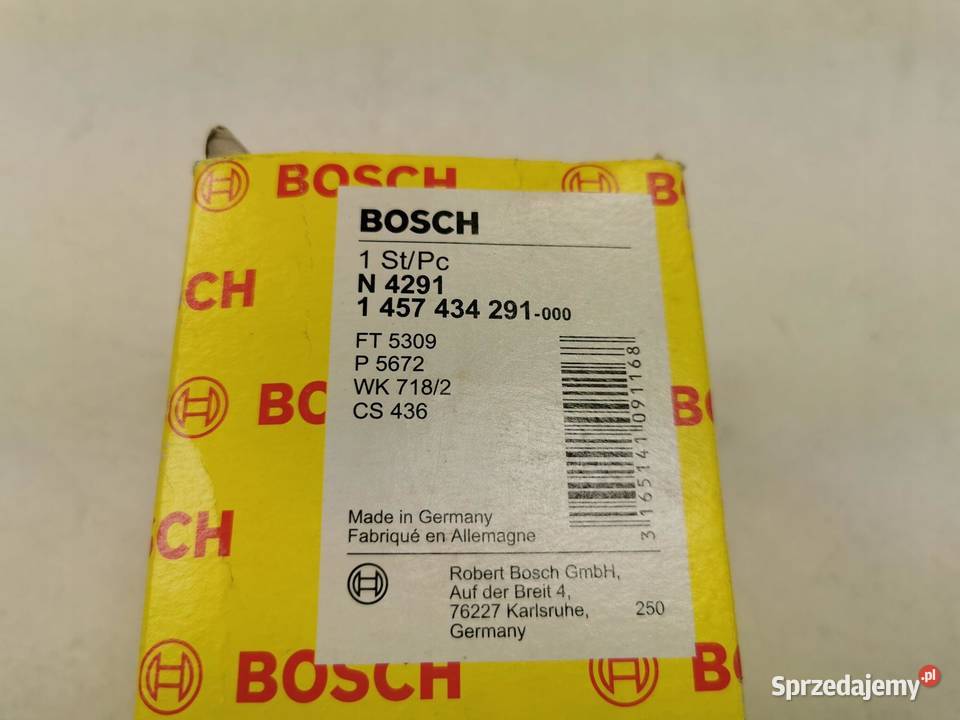 FILTR PALIWA RENAULT LAGUNA I 2001 BOSCH osobowe