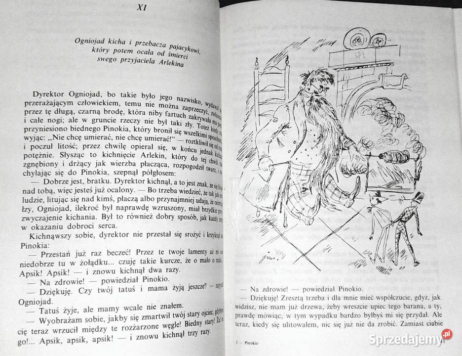 Pinokio Carlo Collodi Kultura i Rozrywka Chełm sprzedam