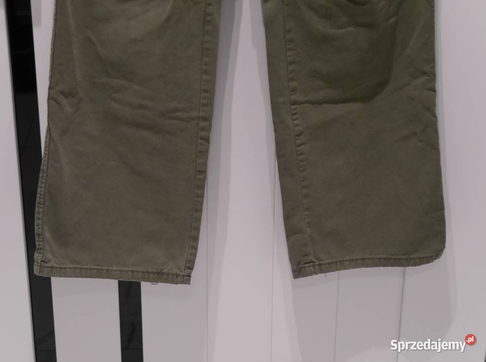 Bershka Cargo świetne spodnie bojówki 36 S Spodnie Wrocław sprzedam