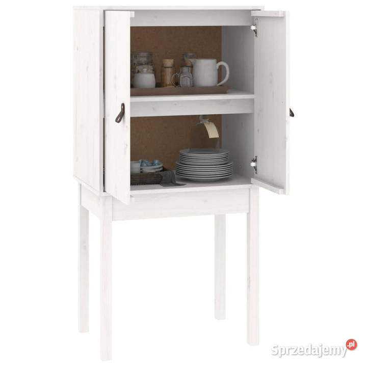 Szafka biała 60x40x120 lite drewno sosnowe Warszawa sprzedam