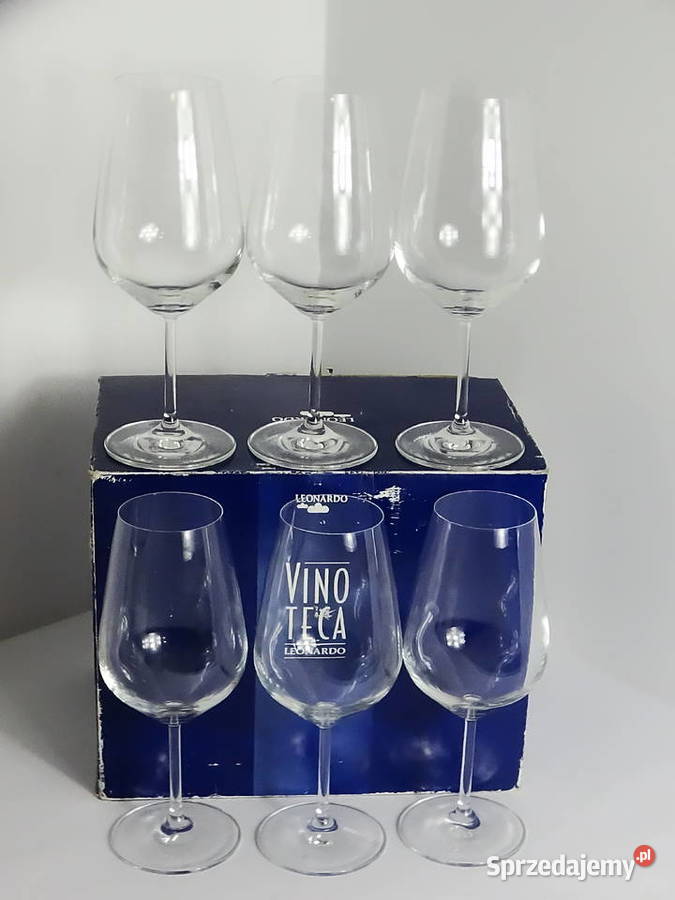 Leonardo Vino Teca kieliszki do czerwonego wina Biłgoraj