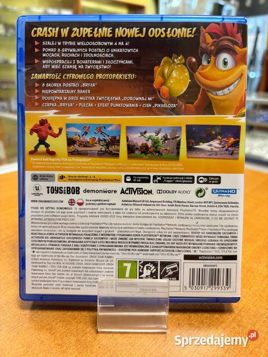Gra Crash Team Rumble 5 PlayStation 5 Edycja Elbląg
