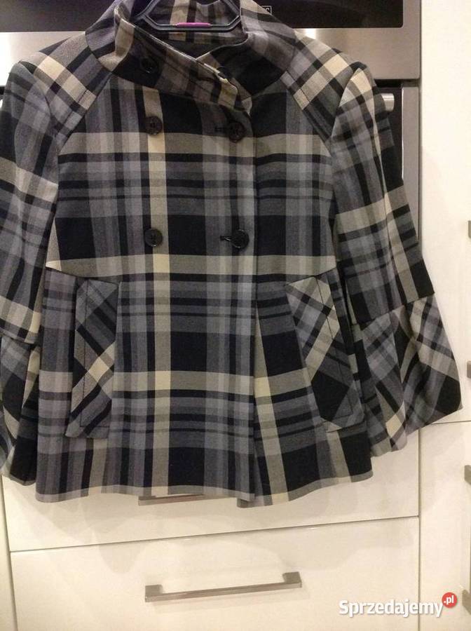 Płaszczyk Kurteczka damska ZARA BASIC S Krata Nowa Sól sprzedam