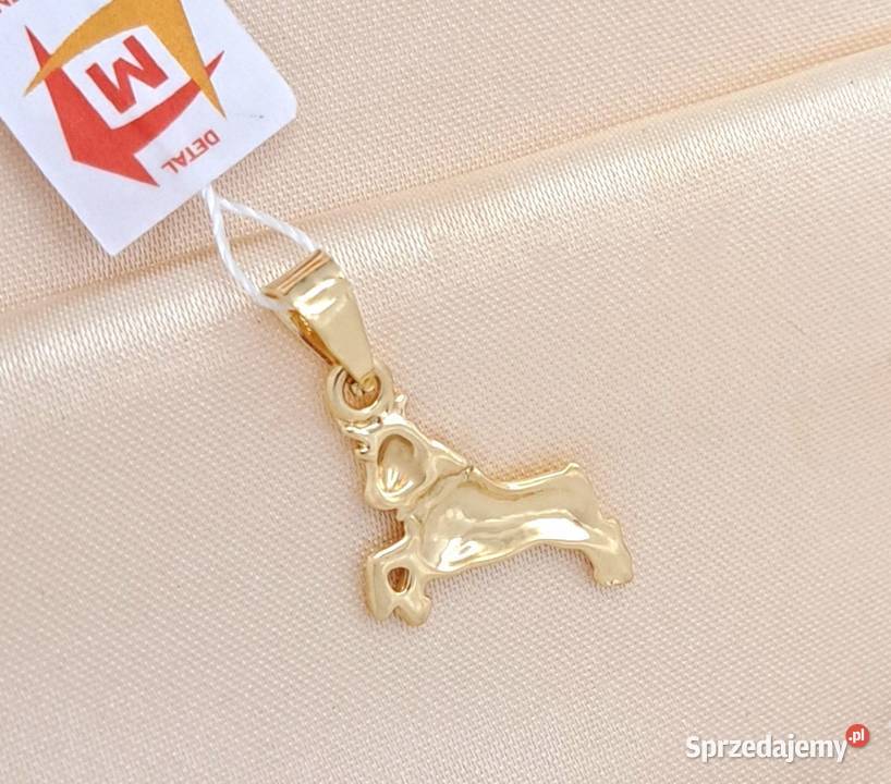 35 Wisiorek Złoty 585 Znak Zodiaku BYK Z1240
