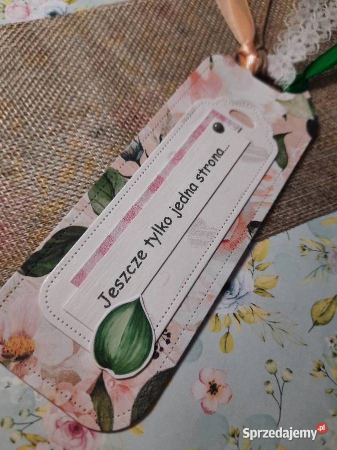 Zakładka personalizowana handmade na Dzień babci Dęblin