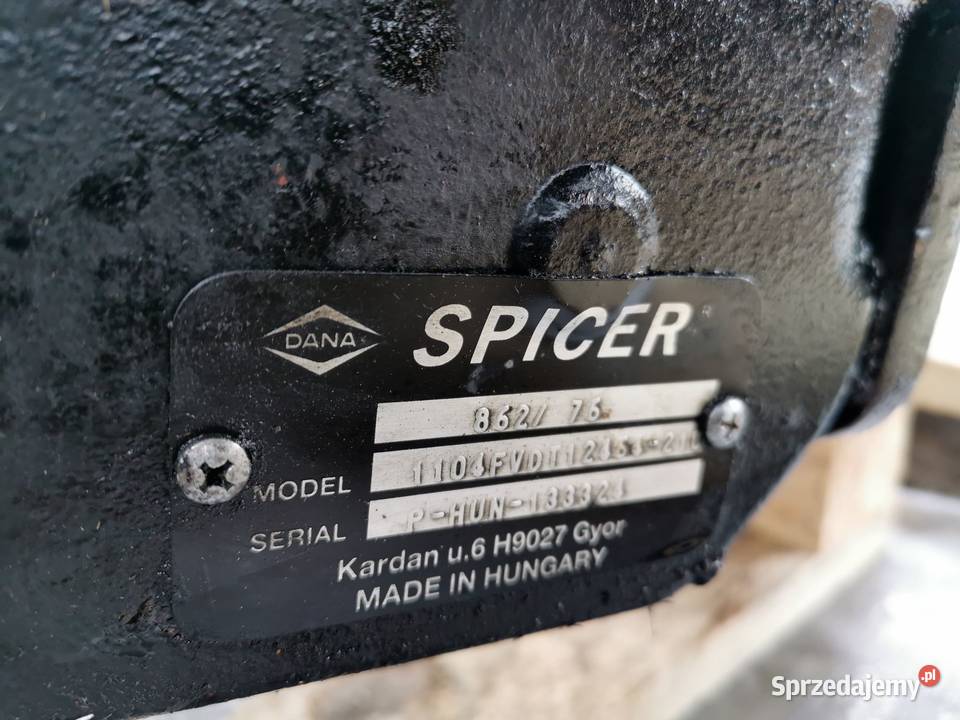 Skrzynia biegów JLG 1740 Spicer 86276 Wilkowo
