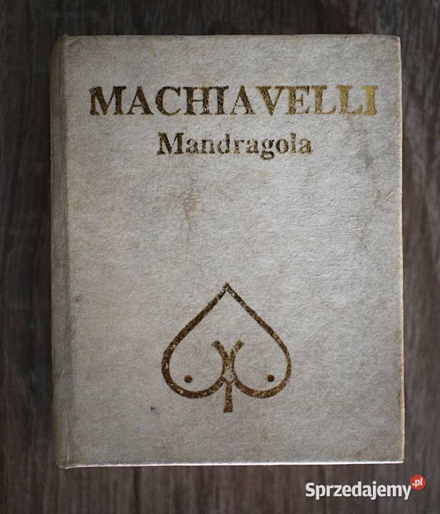 Mandragola Niccolo Machiavelli miniatura Chełmno