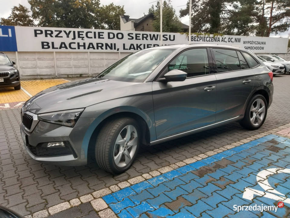 koda Scala 15 TSI 150 style led kamera czujniki Tychy