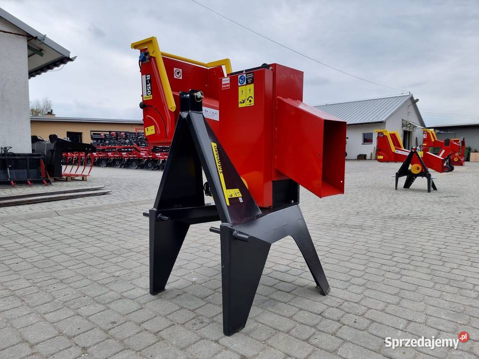 Rębak R150 6 noży WALCOWY do gałęzi zrzyn sadu Jasło